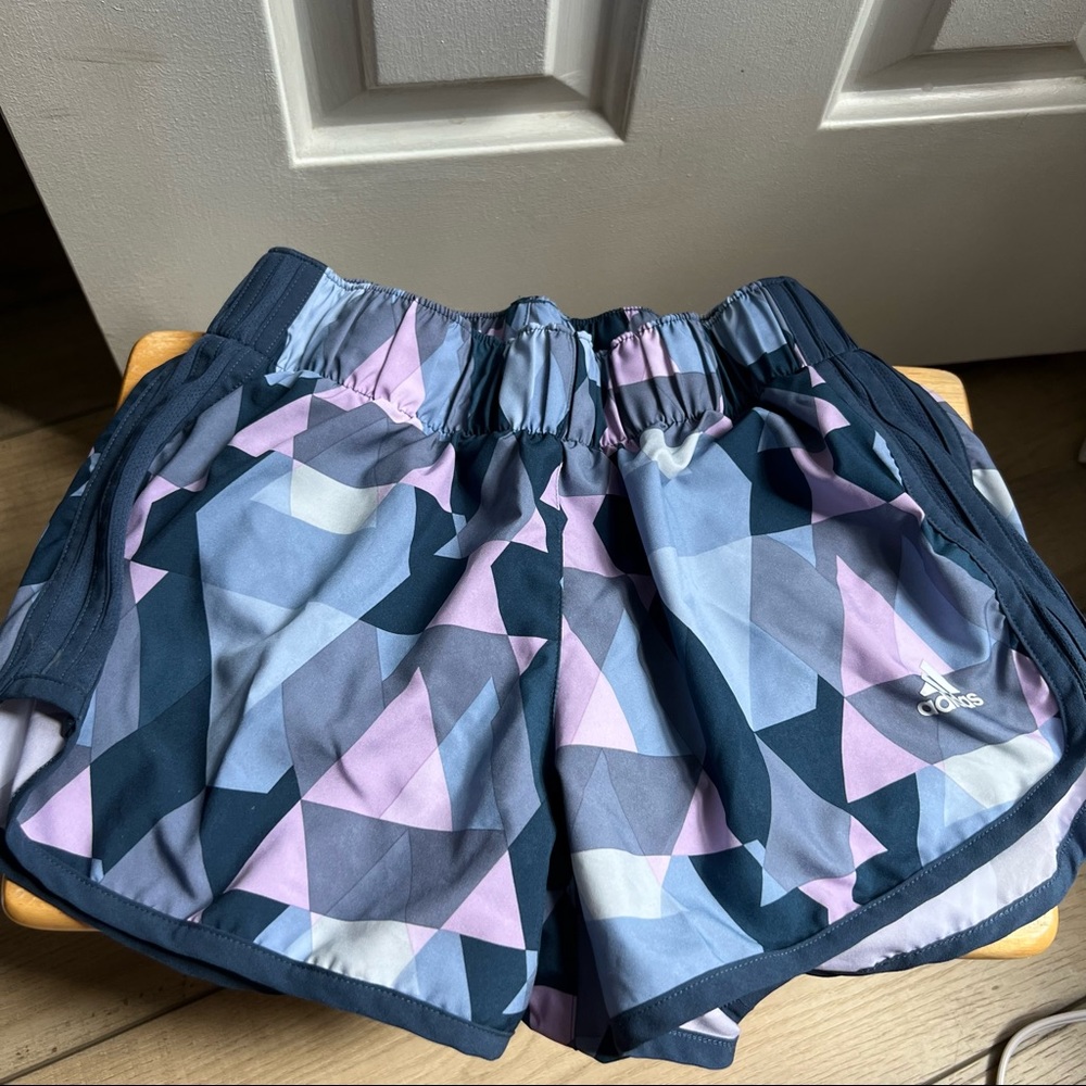 Adidas Geometric Print Shorts